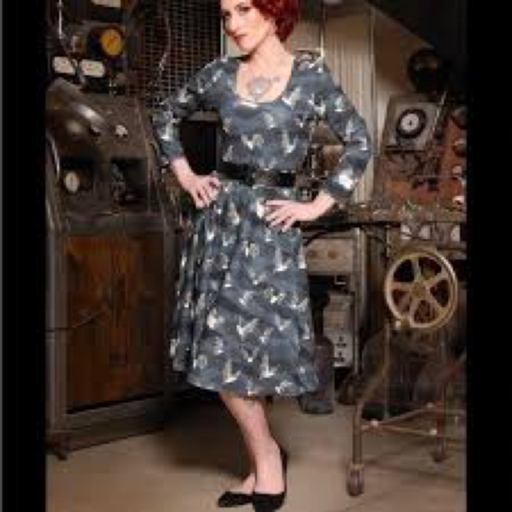 Laura Byrnes/Hope Morrison Victorian Bats Dress
